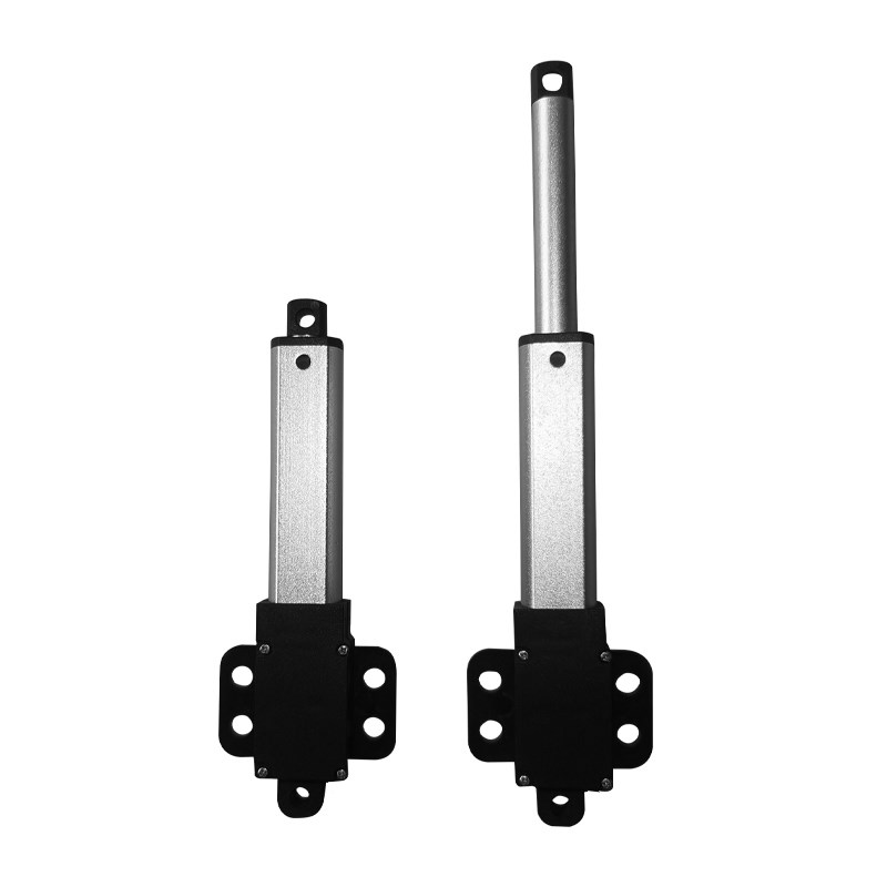 微型电动推杆带耳直流小型伸缩杆直线往复电机迷你升降器电缸