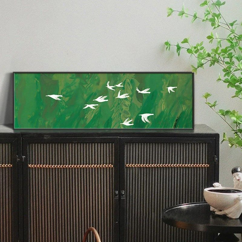 法式中古风飞鸟桌面摆画餐边柜风景装饰画入户门玄关饰品挂画,家居饰品,现代装饰画,淘宝优惠券,粉丝福利购,淘宝优惠卷