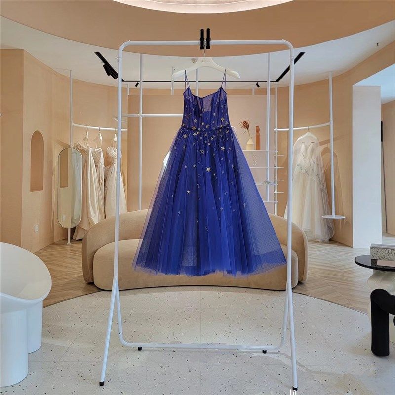 白色婚纱展示架影楼礼服陈列货架样衣挂衣架落地式头纱架子,商业/办公家具,服装展示架,淘宝优惠券,粉丝福利购,淘宝优惠卷