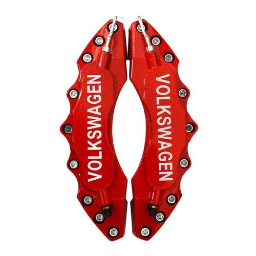 大众帕萨特凌渡迈腾汽车改装红色卡钳罩 鲍鱼刹车装饰罩