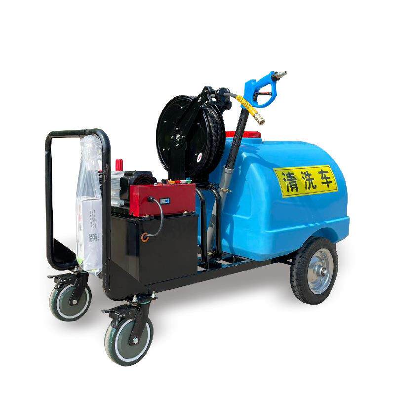 高压洗地水枪工地冲洗多喷头洗地器小区庭院用电动清洗机