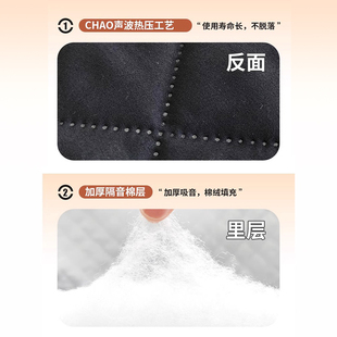 窗帘保暖防风棉加厚x防寒隔冷气飘窗窗户挡风保温隔音神器秋 冬季