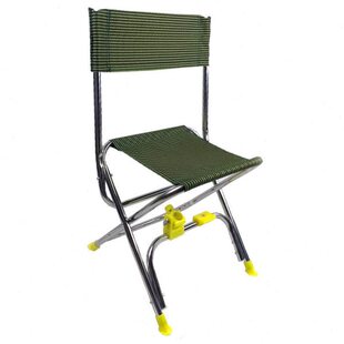 不锈钢炮台椅加厚不锈钢折叠椅可折叠携带方便承重力大旅游野钓