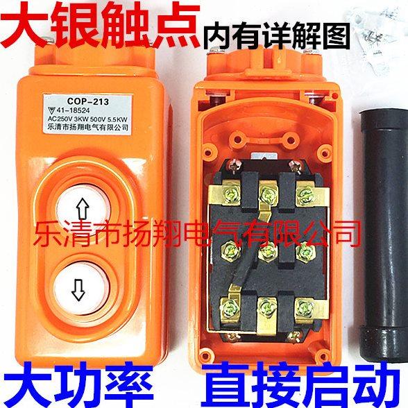 TNHA1 COP-213 行车开关 直控型吊机按钮 吊车开关 380V 上下按钮,五金/工具,其他起重工具,淘宝优惠券,粉丝福利购,淘宝优惠卷