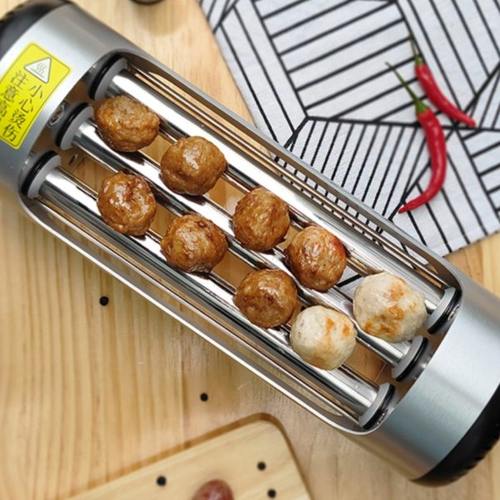 烤肠机小型家用金属全自动热狗机宿舍学生电烤架多功能电车户外