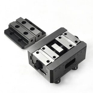 德佳KH75-100自定心四 五轴同心精密虎钳 加紧工具 52*52快换零点