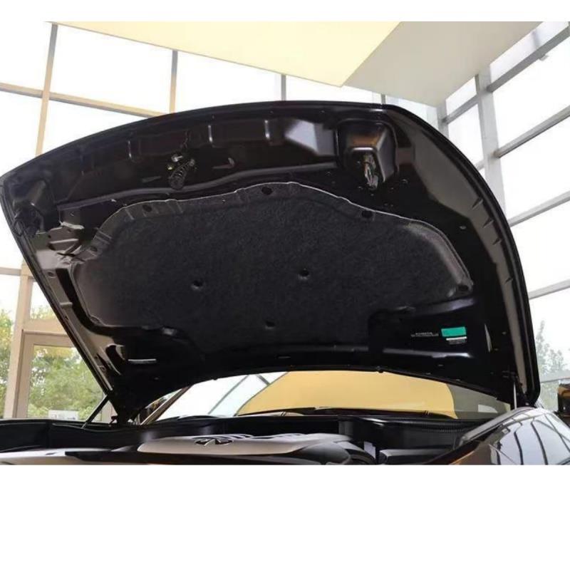 适用于于英菲尼迪FX3QX70 机隔热棉盖引擎盖隔音棉引擎5FX35舱盖