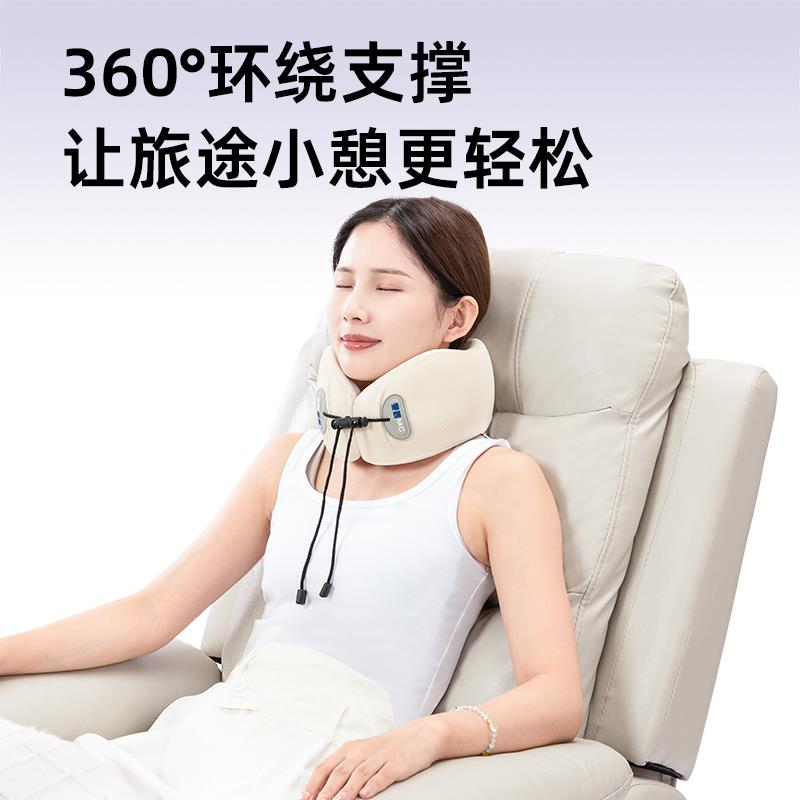 u旅型枕行便携护颈游不歪脖飞机火护颈U型车颈头颈椎支撑睡枕觉u