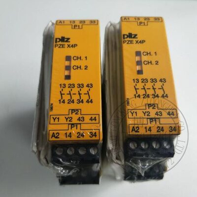 全新PILZ安全继电器PZE X4P 777585 774585 774580 774584皮尔兹