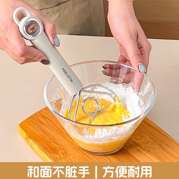 304不锈钢面粉和面神器线圈搅拌器手动面团工具厨房搅面器搅粉棒,厨房/烹饪用具,打蛋器,淘宝优惠券,粉丝福利购,淘宝优惠卷