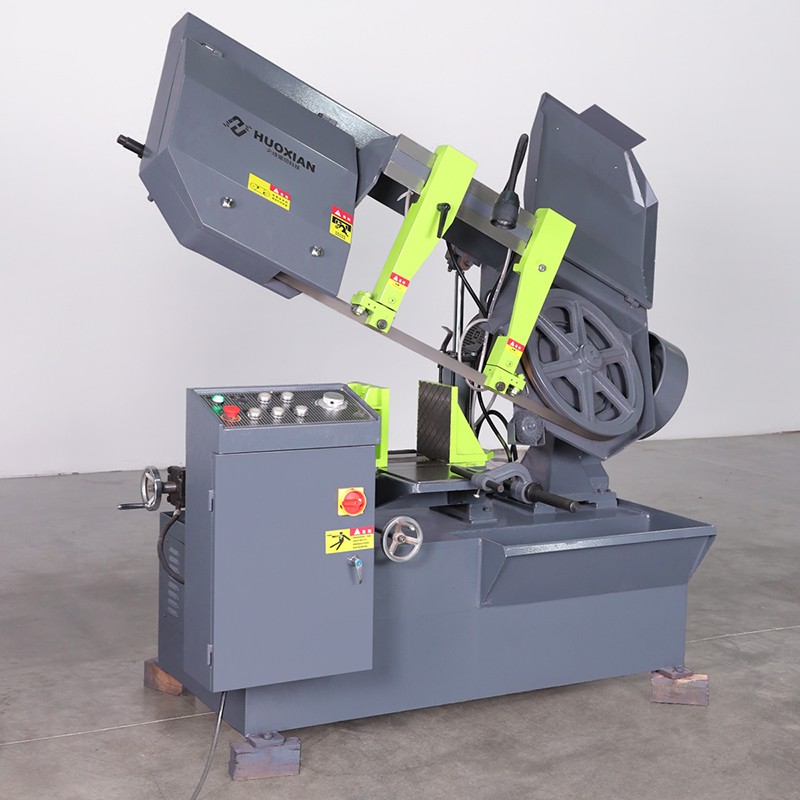 金属带锯床三相电角铁全自u动电动切断机卧式带锯机水锯钢材切割