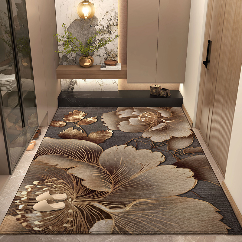 2024新款e入户门地垫门口门垫进门防滑垫子家用地毯大门口玄关毯