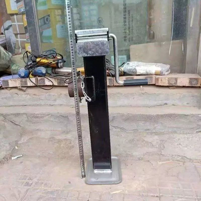 拖车千斤顶手摇式房车游艇农用车农具支腿1吨2TT