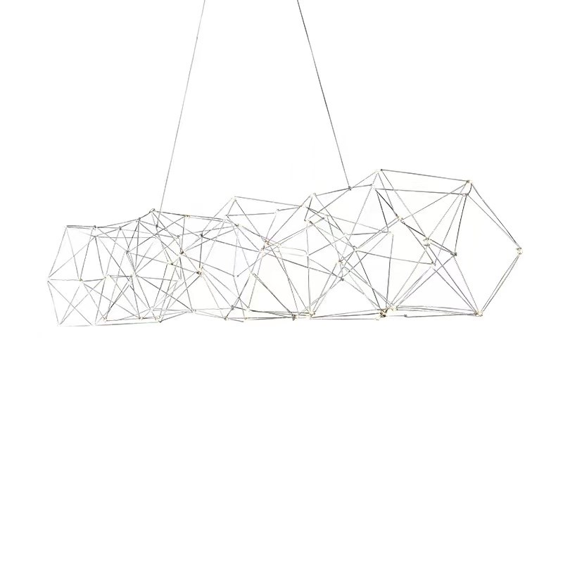 居尚灯饰餐厅吊灯创意个性前台吧台饭厅led萤火虫展厅设计师吊灯