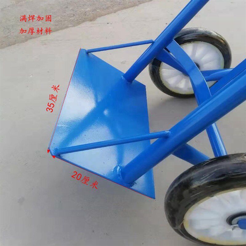 氧气乙炔瓶手推车加厚固定支架氩弧焊机推车升氮气氩气瓶搬运车