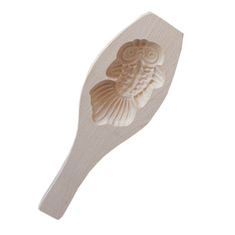 寿桃木质木印馒头模具烧饼干青团绿豆糕点心冰皮烘焙印模