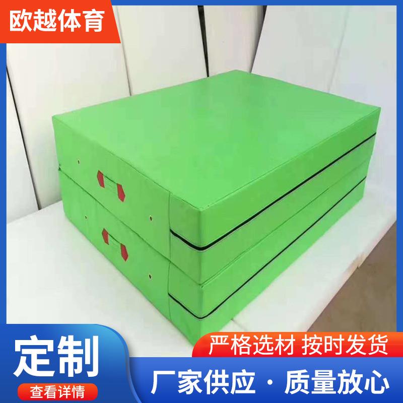 体操垫跆拳道垫子舞蹈垫帆布空翻垫跳高海绵仰卧起坐折叠体操垫