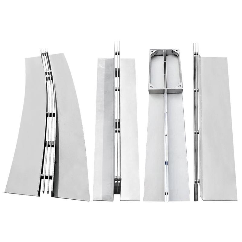 304缝隙式隐形排水沟盖板广场学校201不锈钢侧缝装饰加工海绵城市