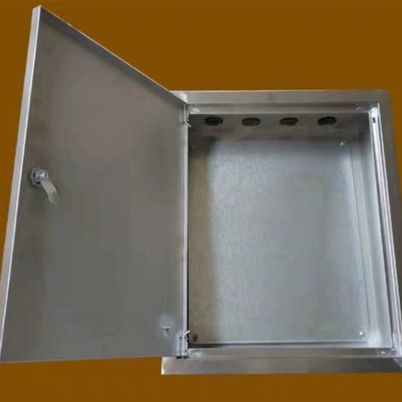 0不锈钢落井门暗装箱家用室内配电箱嵌墙安装箱水表箱