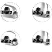 明装 感应LD层板灯免槽橱柜灯条斜发光隔板灯展柜酒柜灯带