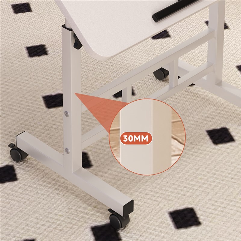 移动折叠床边桌家用电脑桌学生学习书桌女生床上办公简易小型餐桌