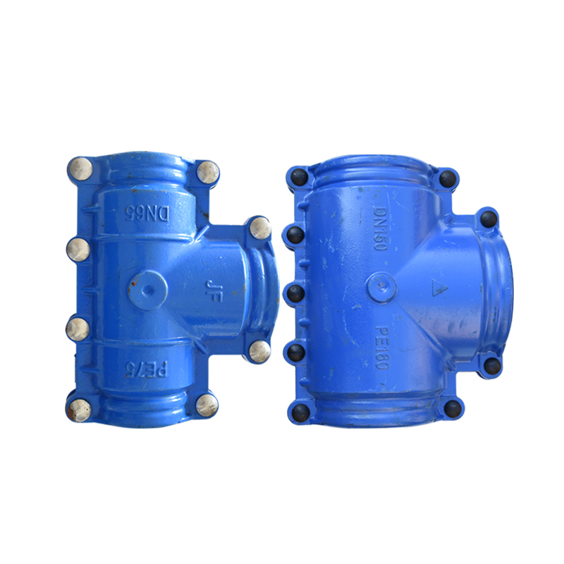 哈夫节三通抢修器卡子 抱箍快速接头 定制水管三通堵漏补漏器现货