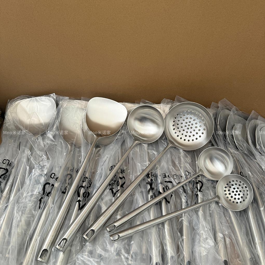米诺家304不锈钢锅铲家用炒菜用铲子勺子汤勺漏铲煎铲漏勺铲勺
