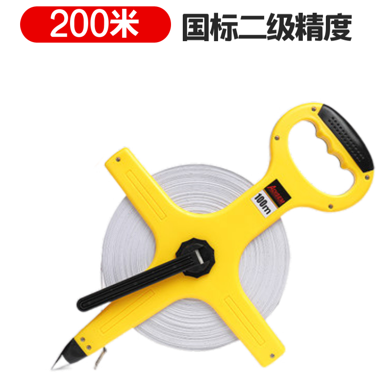 100米长尺300米150米200米500米1000大尺钢卷尺订定做手提 钢架尺