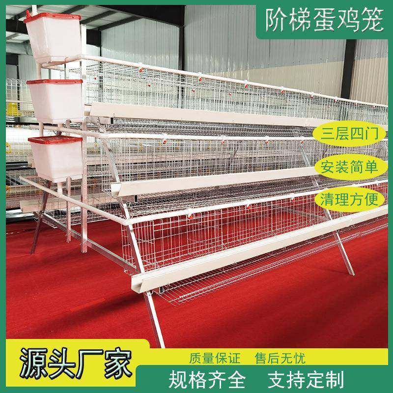 鸡笼A型冷镀锌热镀锌阶梯蛋鸡笼三层四门绿槽白槽大型养殖场家用,畜牧/养殖物资,特种养殖设备,淘宝优惠券,粉丝福利购,淘宝优惠卷