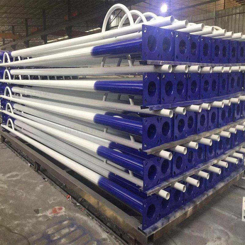 6米路灯杆一体杆12米单双臂热镀锌太阳能路灯户外杆