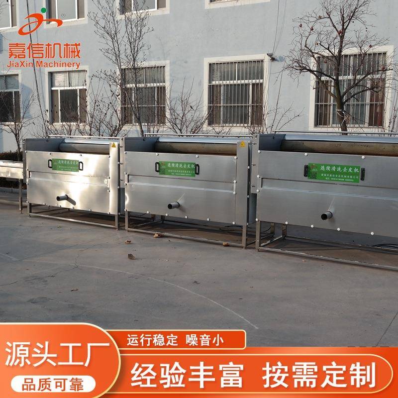新型土豆去皮清洗机萝卜清洗机辣椒清洗机果蔬清洗设备厂家