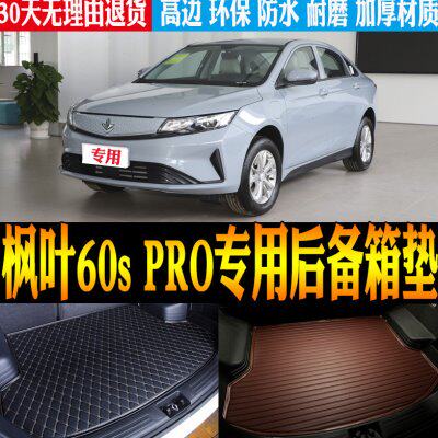 22/23/24款睿蓝汽车枫叶60s PRO专用防水尾箱后备箱垫子 改装配件