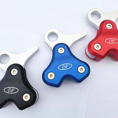 DF铝合金水肺自由潜水下潜滑轮收绳器快捷水上潜水放绳器