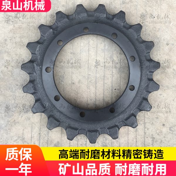 卡特E304CCR齿圈E55挖机驱动齿E305.5E2驱动轮E306D太阳齿盘B配件