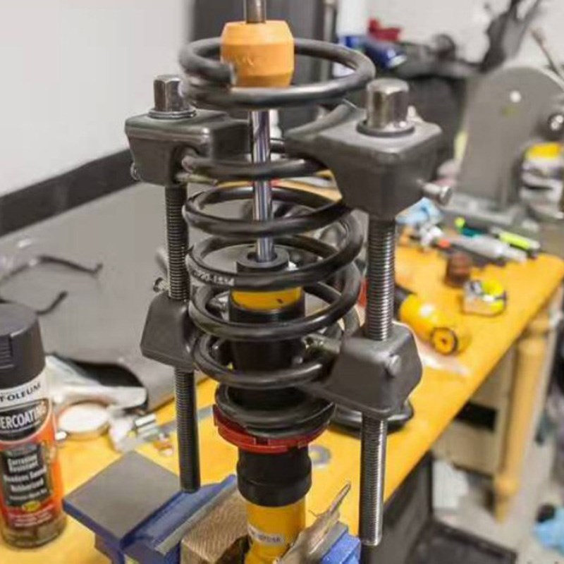 汽修单钩汽车避震弹簧压缩器卷式弹簧拆装器拆减震拆卸工具维修