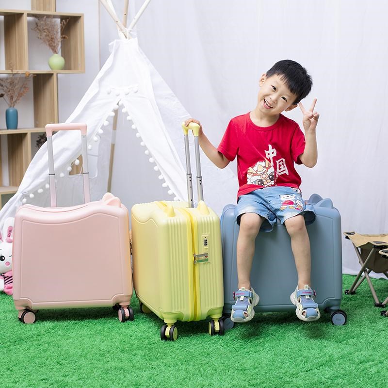 可以骑行的行李箱儿童行李箱可骑可坐轻便小型登机箱男女童拉杆