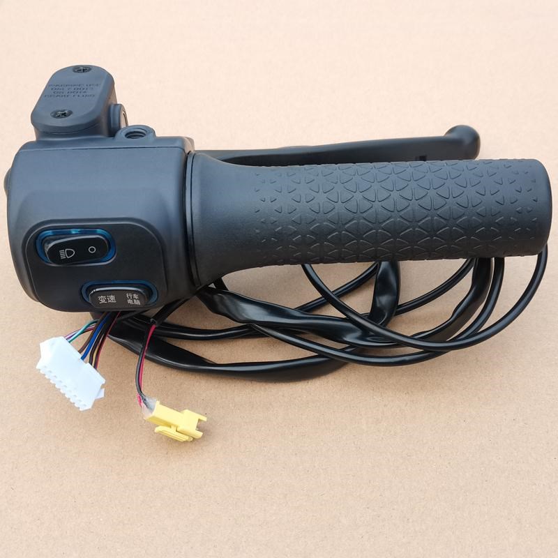 天津台铃电动车V1PLUS2.0G左右碟刹鼓刹代组合开关总成转把手上泵
