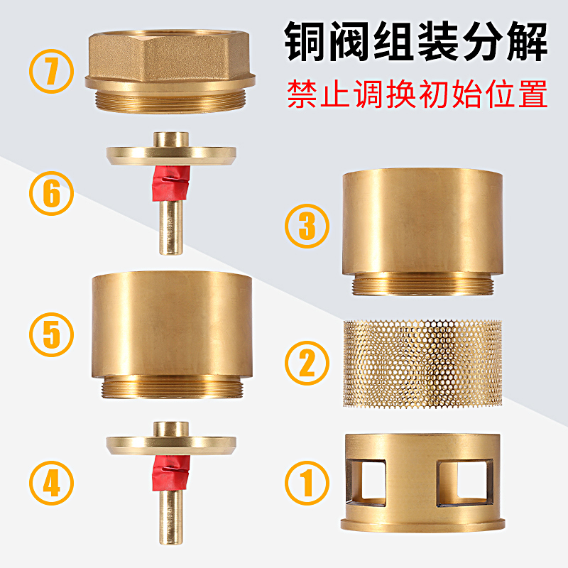 DN40双门底阀加油机止回阀过滤网1.5寸2寸3寸油罐底阀