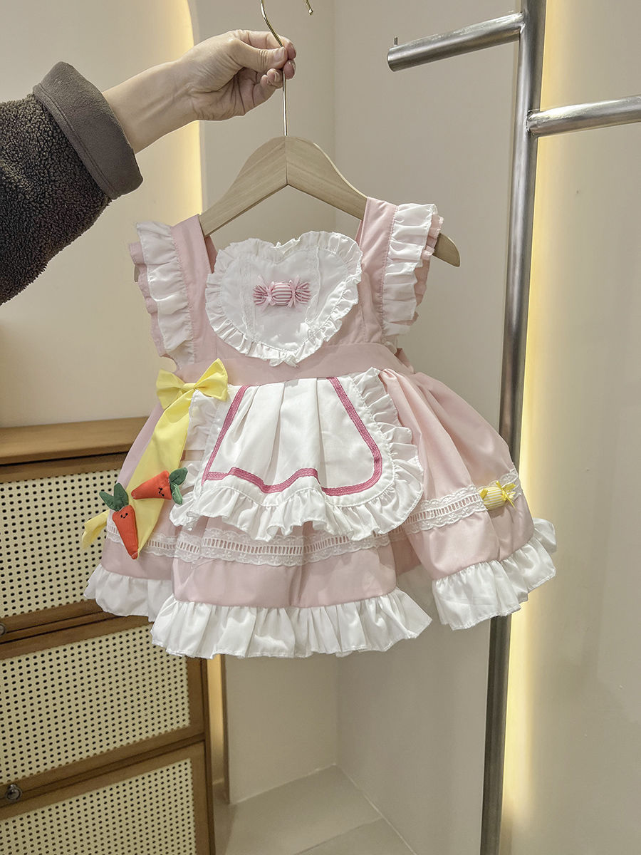 宝宝Lolita甜美薄款洛丽塔裙子公主裙甜美连衣裙小女孩可爱甜美