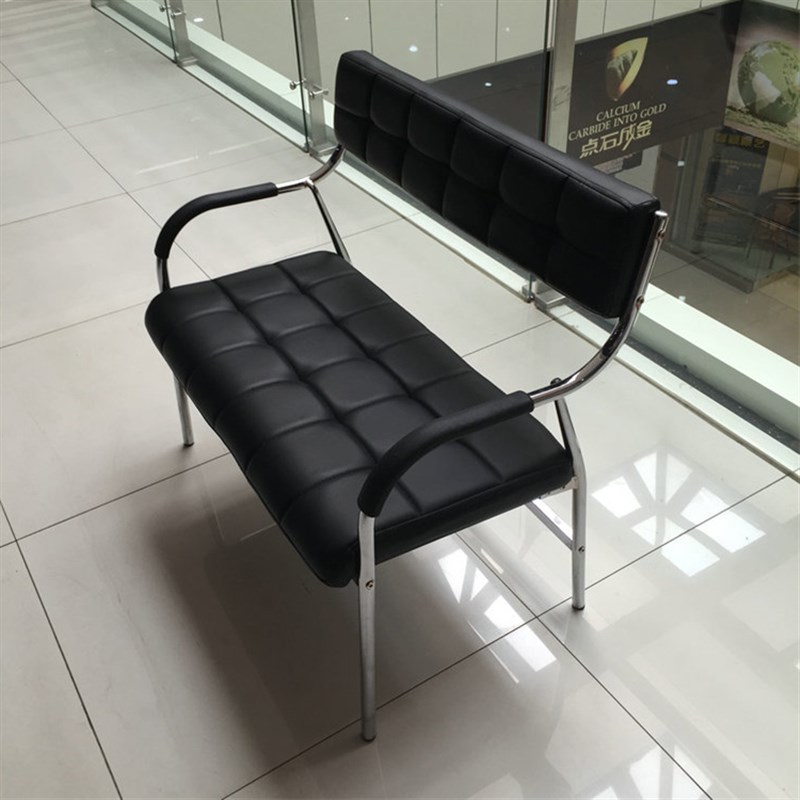 不锈钢三人位排椅机场椅发廊等候椅输液椅长椅美发店沙发连排椅子
