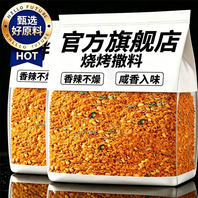 香辣五香烧烤料全套撒腌两用摆摊开店家用烤串烤肉增鲜官方旗舰店