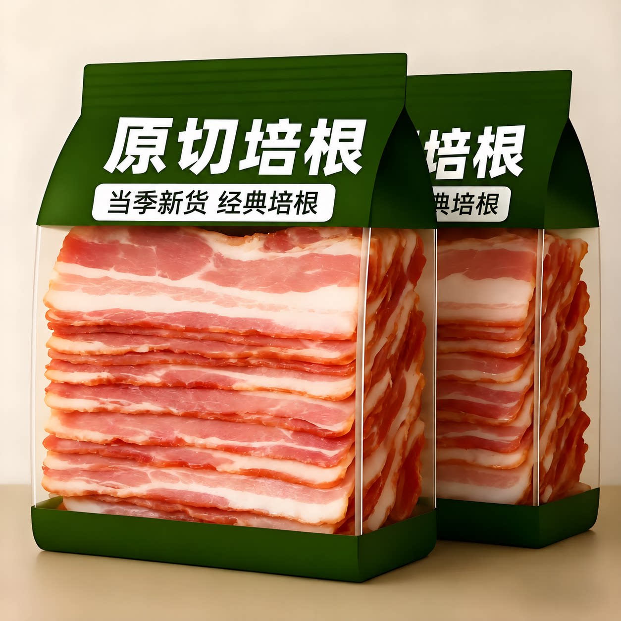 新鲜培根原切官方旗舰店2026新货三明治专用营养早餐吃官方旗舰店