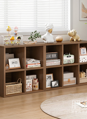 家用卧室房间玩具书架收纳一体学生教室用格子柜落地矮柜MS2929