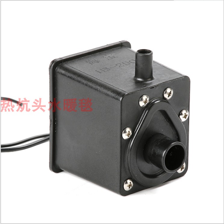 水暖电热毯主机循环水泵水暖毯耐高温小水泵低噪音热水床水泵专用