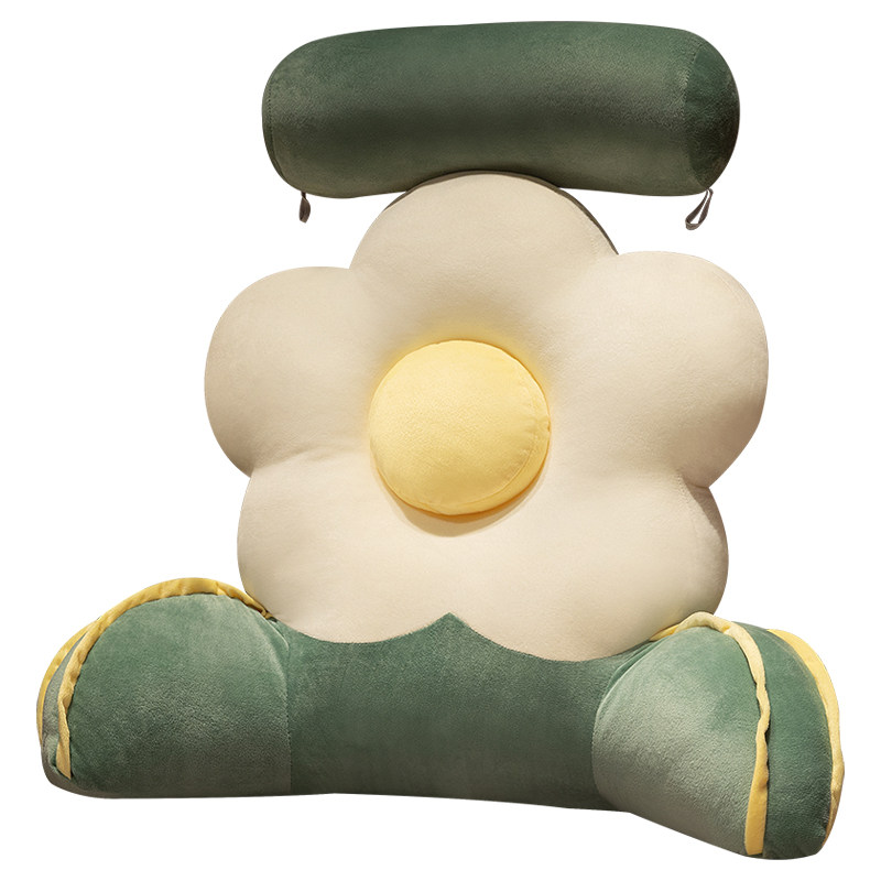 花朵抱枕靠垫沙发客厅护腰孕妇飘窗枕头办公室腰垫可爱床头靠背垫,居家布艺,腰靠垫,淘宝优惠券,粉丝福利购,淘宝优惠卷