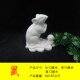 十二生肖鼠牛虎兔龙蛇马猴鸡狗猪属相仿汉白玉石雕小动物摆件新款