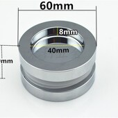 浴室玻璃移门暗拉手扣手 双面推拉门圆扣手 沐浴房玻璃移门圆拉手