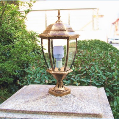 围墙灯户外防水柱头灯门柱灯大门灯柱子灯庭院灯墙头灯家用新农村