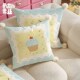 沙发客厅可爱抱枕高级感儿童睡觉床头靠垫可拆卸抱枕套办公室靠背