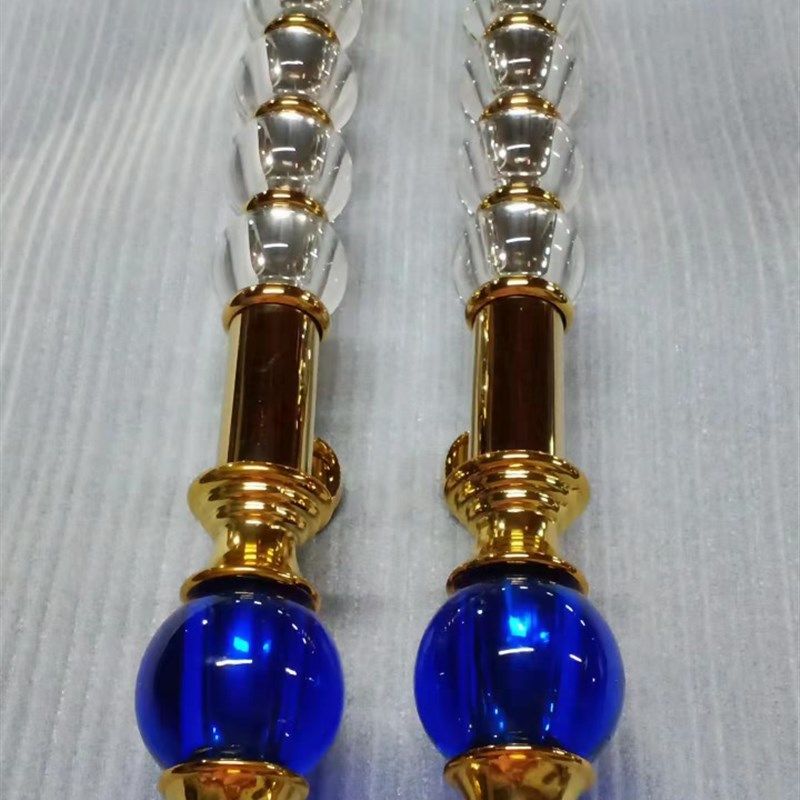 水晶大门拉手 欧式古铜水晶玻璃球大门拉手KTV酒店把手,基础建材,大拉手,淘宝优惠券,粉丝福利购,淘宝优惠卷